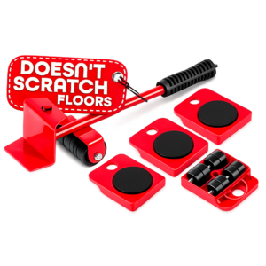 F-1(a) Heavy-Lift Pro Furniture Mover Kit – Effortless Lifting & Sliding