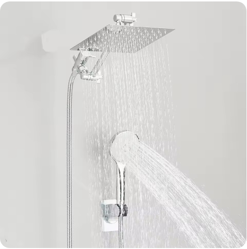 A-1(r) Luxury 12-Inch Rainfall Shower Head Combo – High Pressure 3-Way Spa Shower System - Image 3