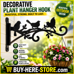 A-1(c) GardenPerch™ Decorative Metal Plant Hanger Hook