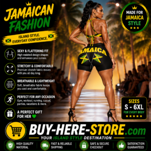 B-1(L) IslandCurve Jamaica High-Waist Biker Shorts
