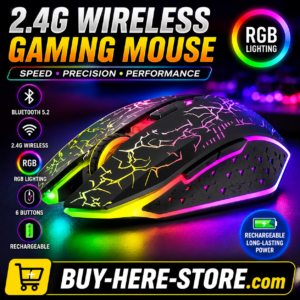 B-1(d) NeoGlow RGB Wireless Gaming Mouse”